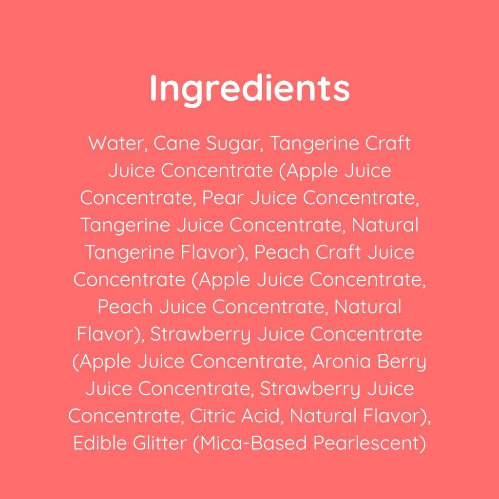 Glitter Sangria Cocktail Mix/Syrup, 16 fl oz