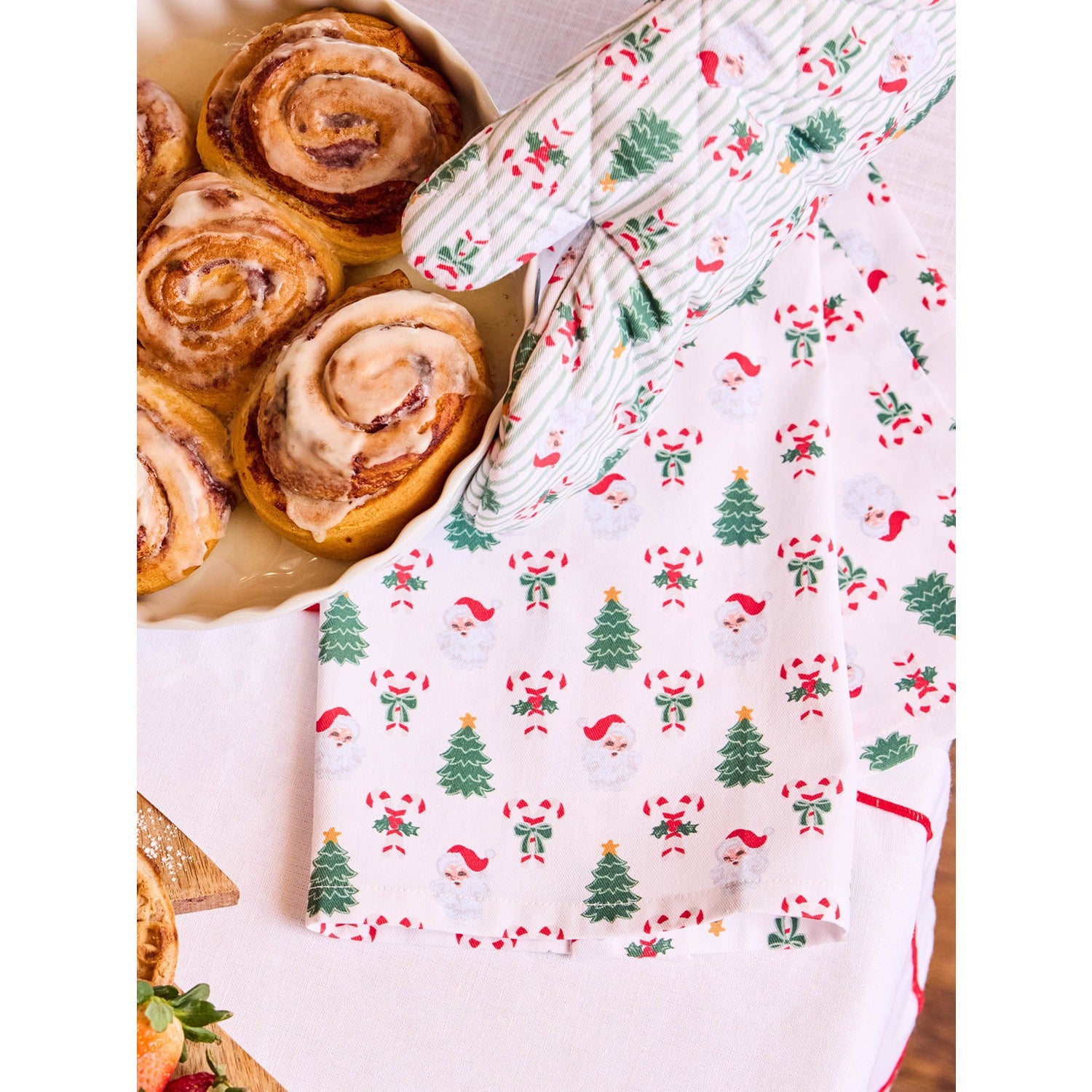 Tea Towel Peppermint Pine