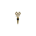 Wine Stopper Gold Bow
