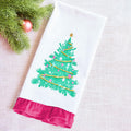Tea Towel Whimsical Tree
