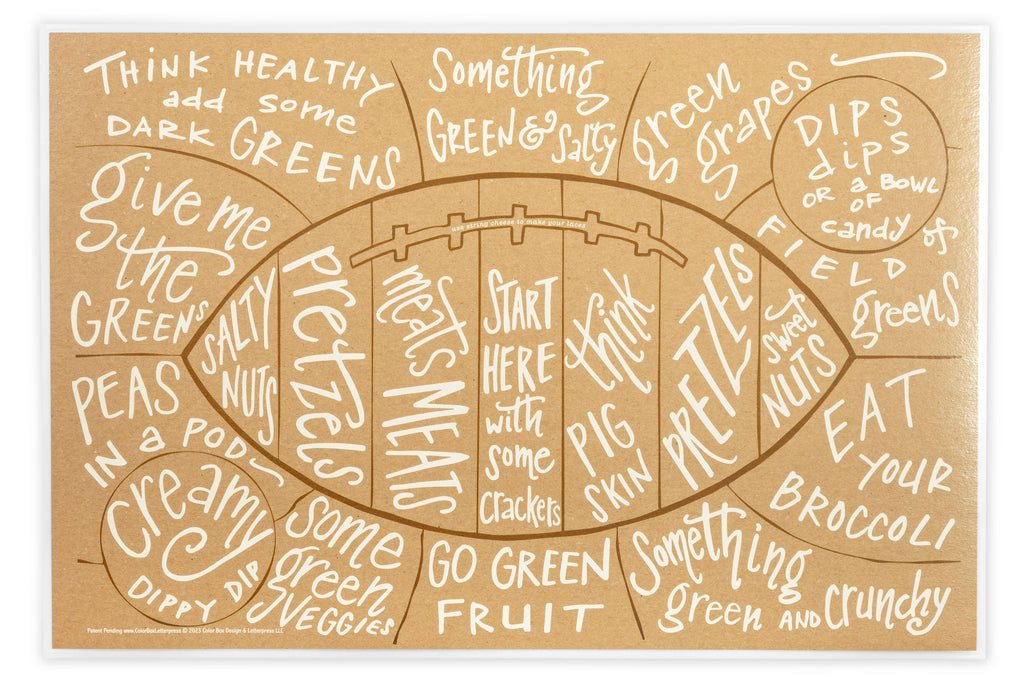 Charcuterie Cheat Sheet | Football