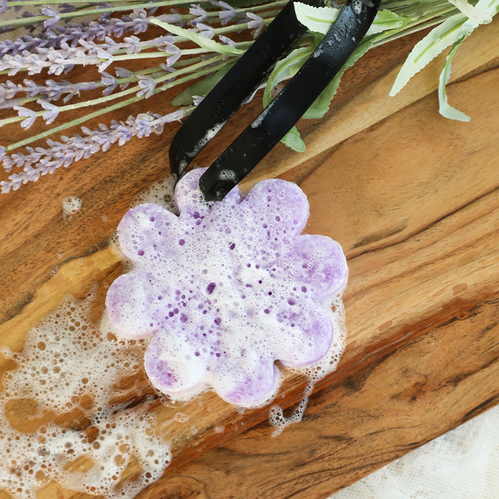 French Lavender Wild Flower | Soap Sponge | Soap Buffer