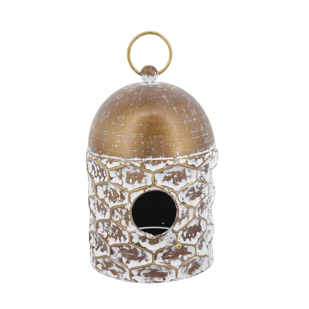 Metal Honeycomb Dome Birdhouse Spring Home