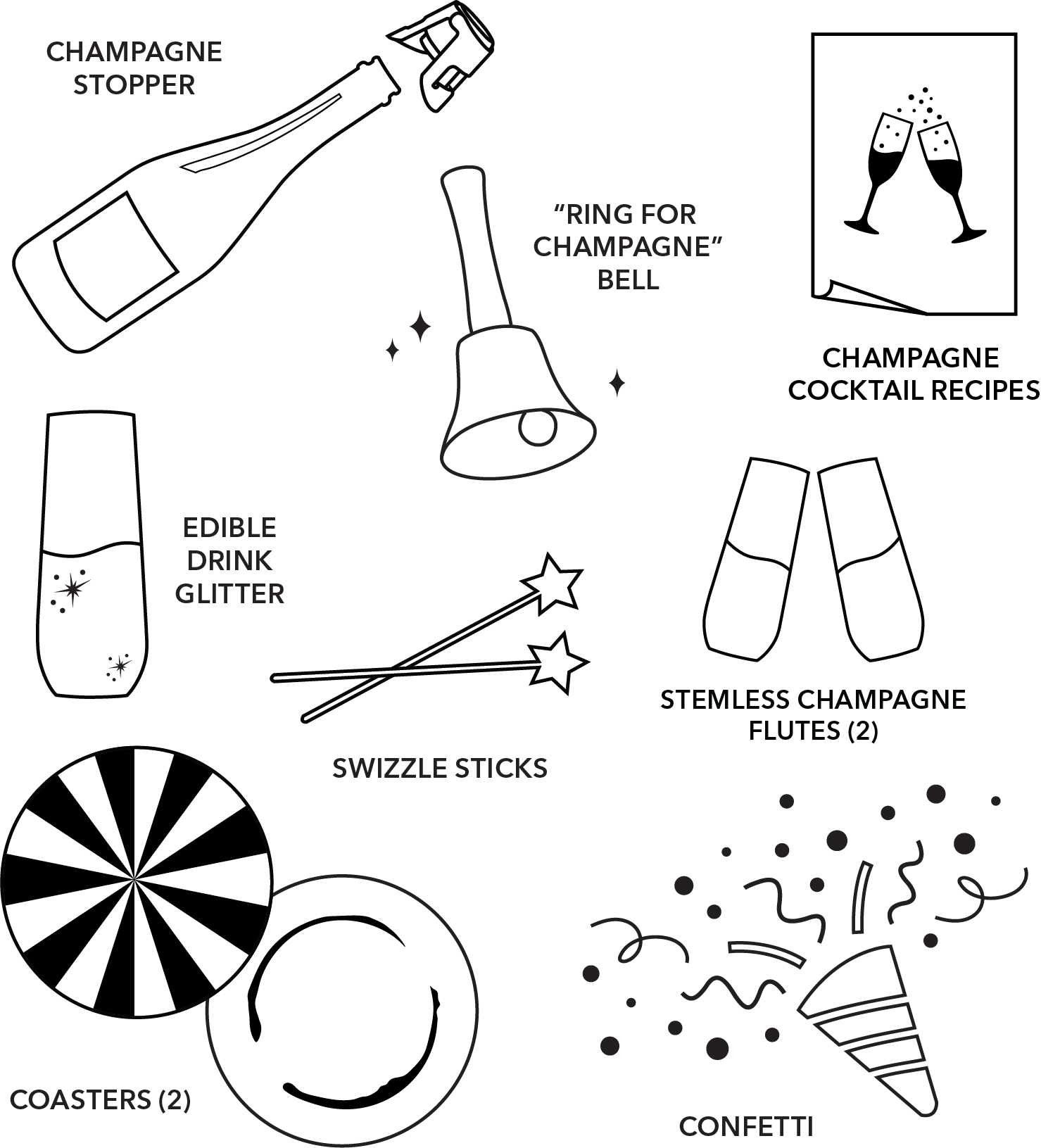 Cheers my Dear Champagne Kit