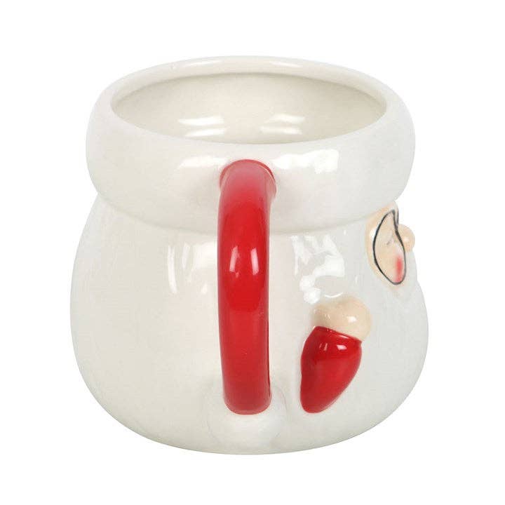 Santa Claus Shaped Christmas Mug