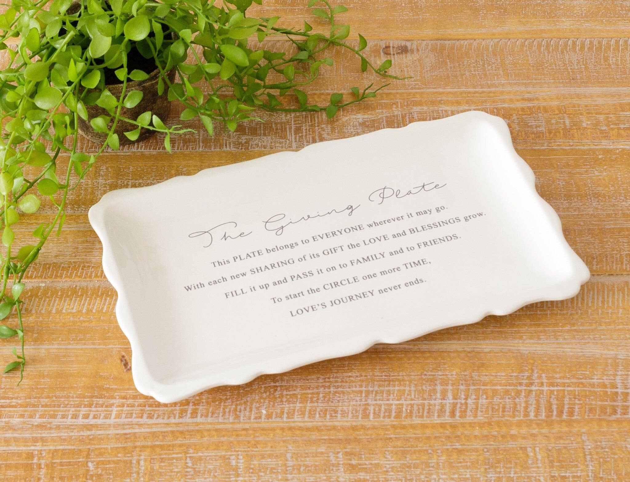 The Giving Plate (Pk/02)