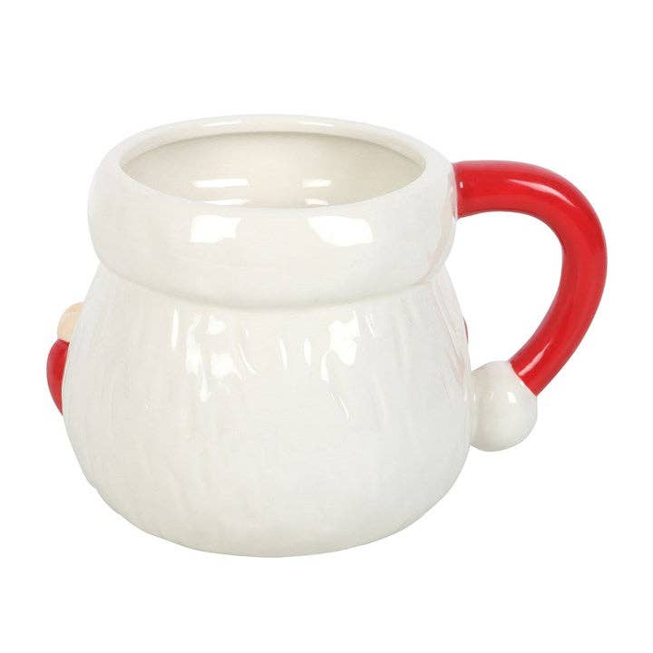 Santa Claus Shaped Christmas Mug