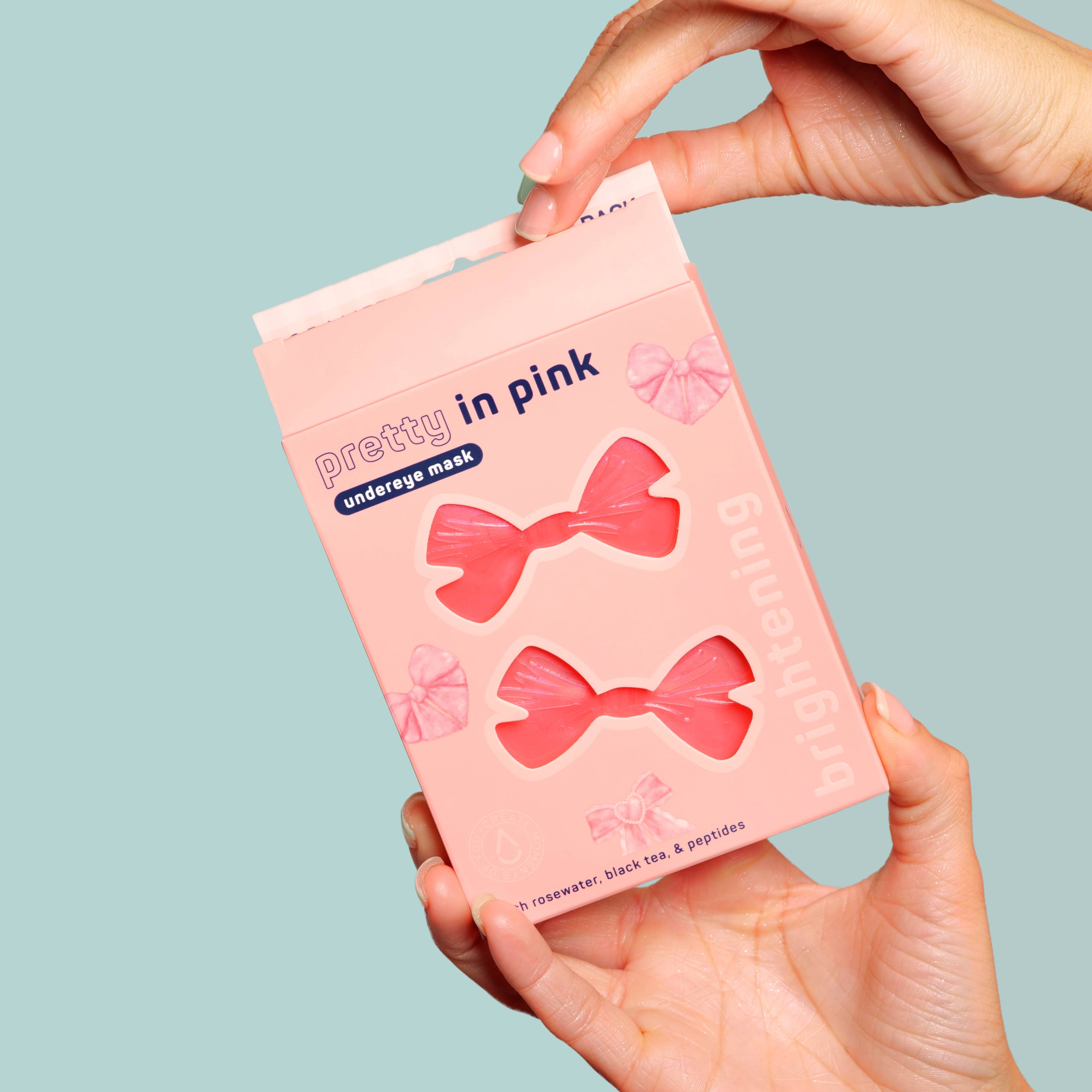 Pretty in Pink! Brightening Undereye Masks - 8 Pairs