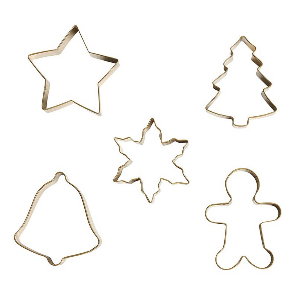Gold Ornament Cookie Cutter Sets