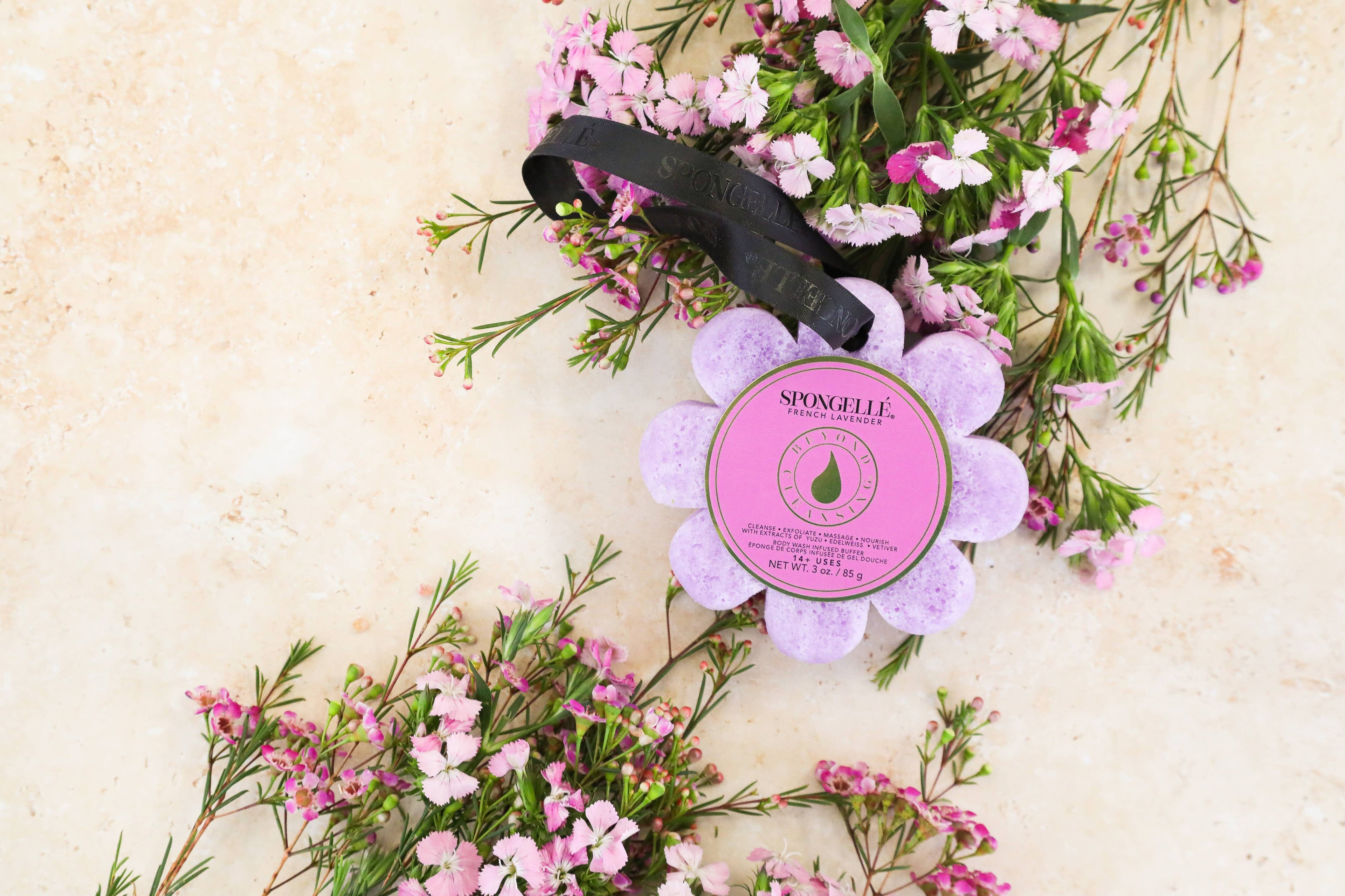French Lavender Wild Flower | Soap Sponge | Soap Buffer