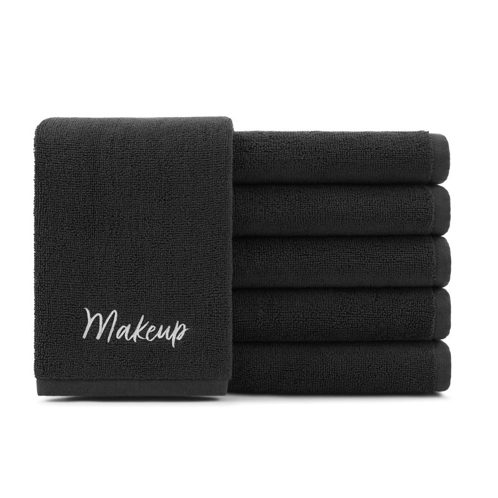 Black Makeup Washcloth