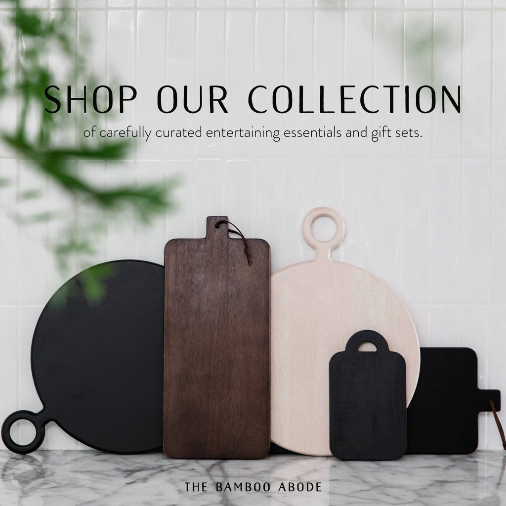 10 Piece Black Charcuterie Board Gift Set