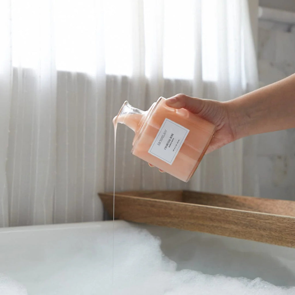 Archipelago Charcoal Rose Bubble Bath 8 fl oz