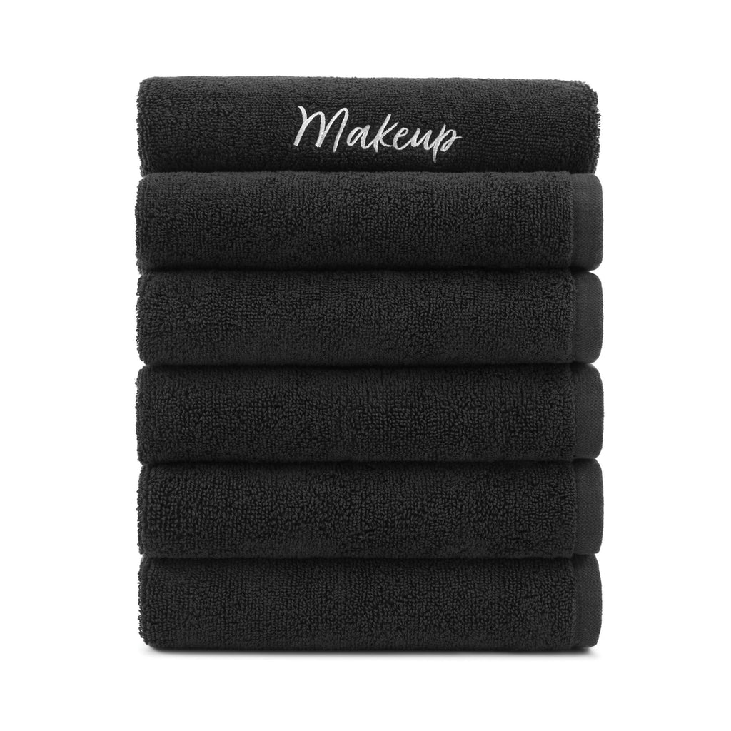 Black Makeup Washcloth