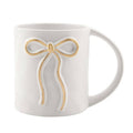 Wide Handle Bow Mug - Gold: Material