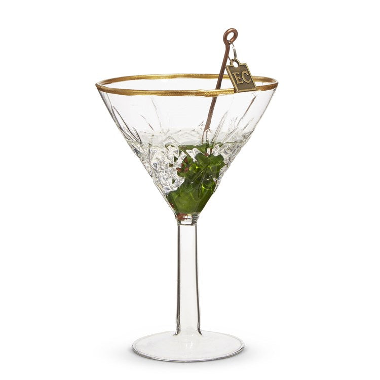 EC 4.75 Elegant Martini Ornament