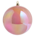 10 Iridescent Pink Ball Ornament