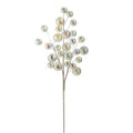 28 Iridescent Ball Ornament Spray